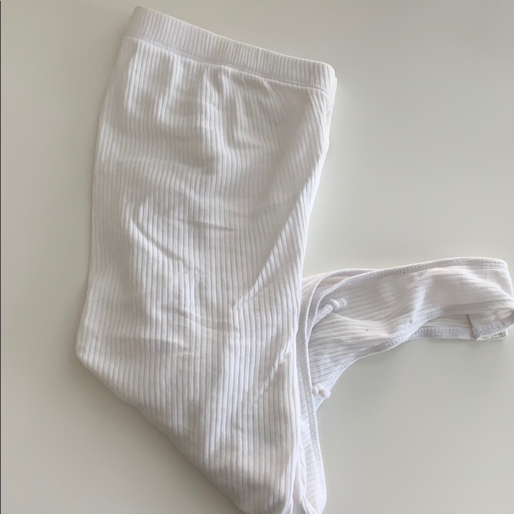 Brand new White strapless bodysuit